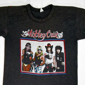 Vintage Motley Crue Double-Sided Single Stitch T-Shirt - M